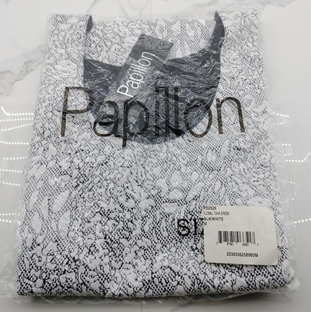 Papillon Floral Tank Dress - Picture 4 of 5